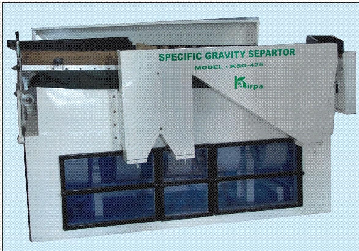 Specification of Specific Gravity Separator Model KSG 425 Manufacturer Supplier Wholesale Exporter Importer Buyer Trader Retailer in Ambala cantt Haryana India